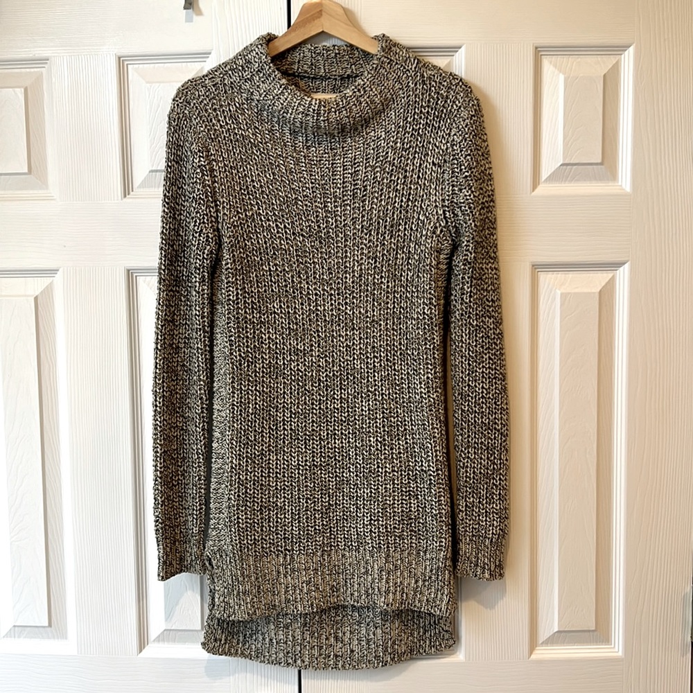 Grey sweater tunic/ sweater dress